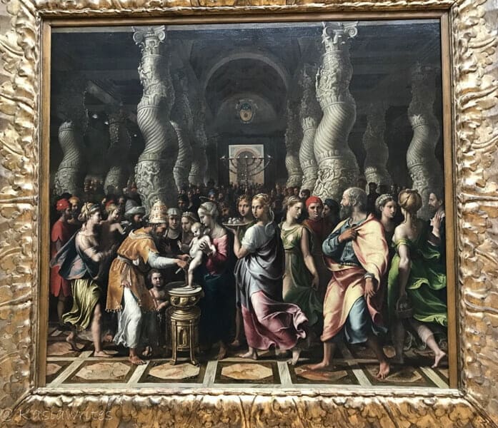 painting in the louvre