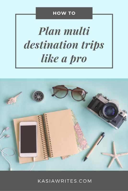 how to plan multi destination trip