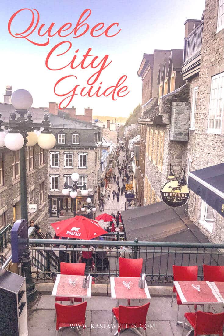 Ideal Quebec City itinerary | kasiawrites