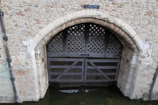 traitor's gate at the Tower of London