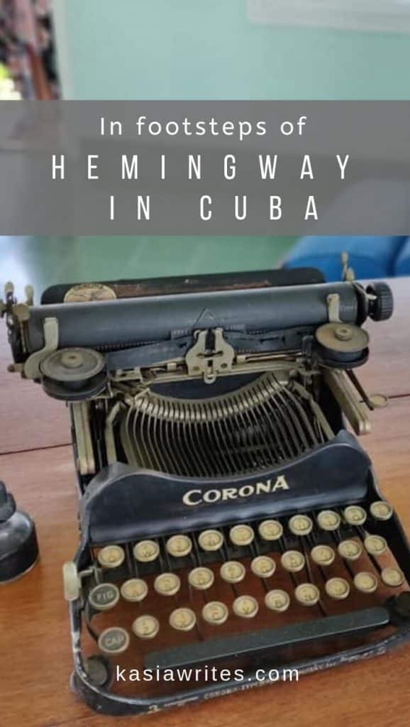 Hemingway's typwriter