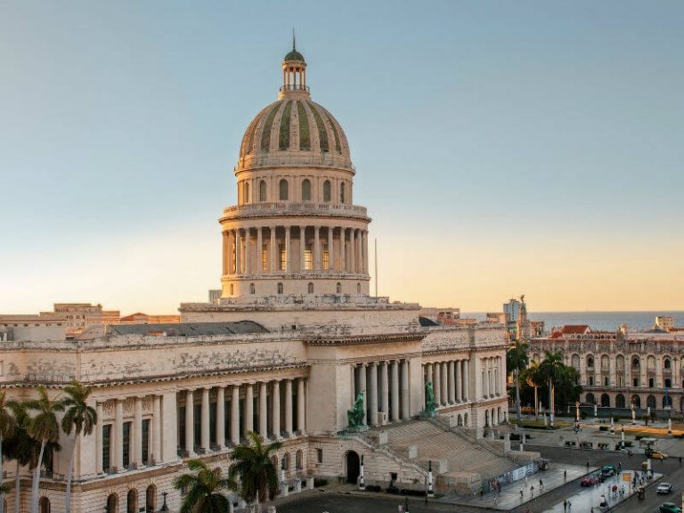 Capital building in Havana