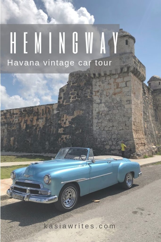 Vintage car tours Havana are a must and there is no better one than following in the footsteps of Ernest Hemingway in Cuba.
