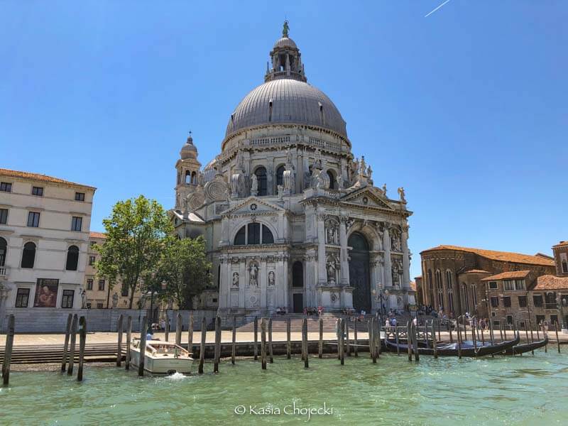 ornate church on the Grand Canal