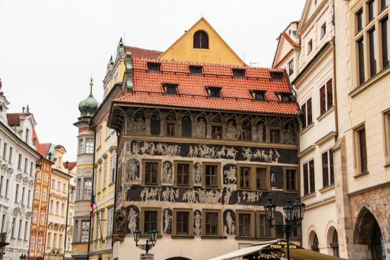 painted house in Prague