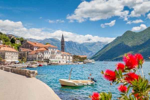 picturesque lake in Montenegro