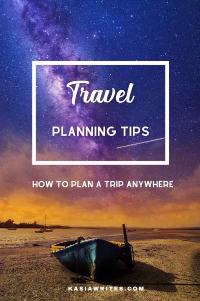 Travel Planning Tips