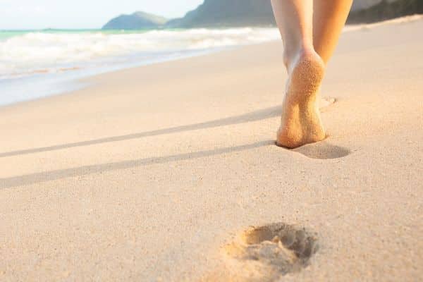 Walking on the beach is a great option for your next travel destination